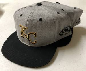 lot 1145 image: Two Kansas City Royals Brand New Hats Missouri Tigers Night Rally House Giveaway Hats