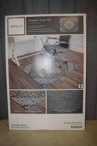 lot 61 image: Real Space Designer Chair Mat 3 x 4