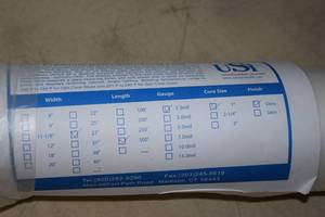 lot 113 image: ROU Premium Laminating Film 27 x 500 Feet 1.3 mil Gloss