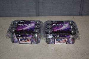 lot 140 image: 24 North Tech C Batteries Expire 112028