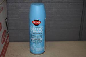 lot 216 image: 6 Cans Krylon Cover Maxx Spray Paint
