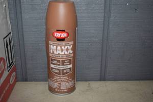 lot 215 image: 6 Cans Krylon Cover Maxx Spray Paint