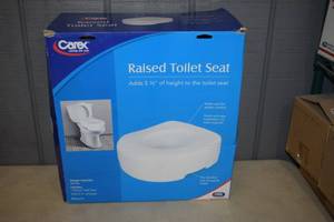 lot 312 image: Carex Raised Toilet Seat