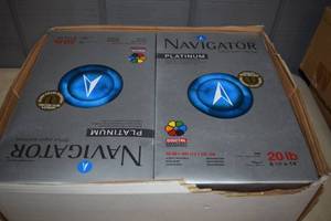 lot 351 image: 6 Reams Navigator Platinum Copy Paper 8.5 x 14