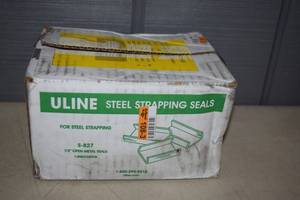 lot 383 image: 1000 U-Line Steel Strapping Seals 12