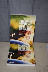 lot 394 image: 2 Webers Charcoal Grilling Cook Books