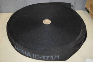 lot 417 image: Flextral NS-159 MSHAIC-1711 Black Nylon Hose Sleeve Roll 250 feet