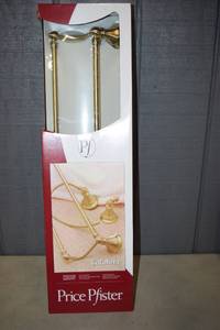 lot 485 image: Price Pfister Catalina Double Towel Bar 24 Brass
