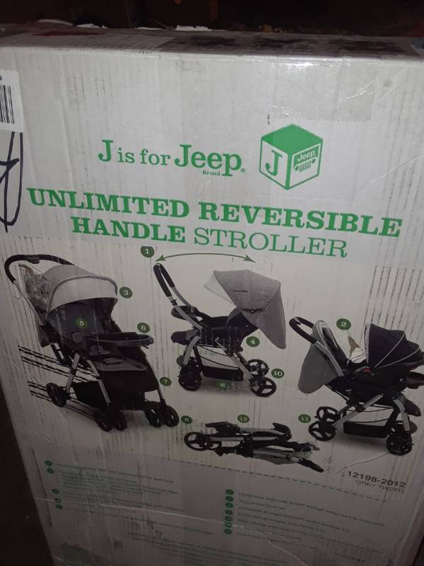 jeep reversible stroller