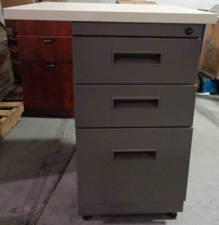 File Cabinet With Desk Top File Cabinets Pallet Jacks Desk