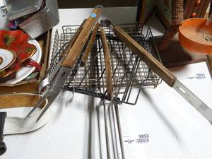 lot 5853 image: Asst. BBQ Tools