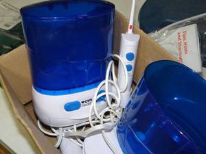 lot 5891 image: Electric Water Picks, Pedometers