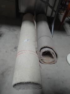 lot 5928 image: 2 Remnant Carpet RollsGrey, Beige