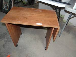 lot 5978 image: Small Table with Folding End