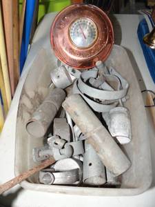 lot 6003 image: Chain Link Fence Parts