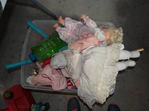 lot 6010 image: Large Lot of Childrens Books and Asst Toys