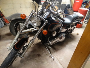 lot 1 image: 1994 Harley Davidson Soft tail- Beautiful Motorcycle- RunsDrivesNO RESERVEABSOLUTE AUCTION