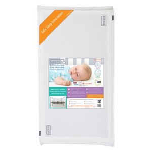 lot 7006 image: Baby Trend Respiro Crib Mattress - Warm White