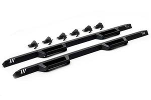 lot 7011 image: N-FAB EPYX Cab Length Step, Textured Black  EXJ074-TX  fits JEEP Wrangler JK 4 Door SUV 07-18