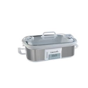 lot 7038 image: CrockPot 3.5 Quart Programmable Casserole Crock Slow Cooker