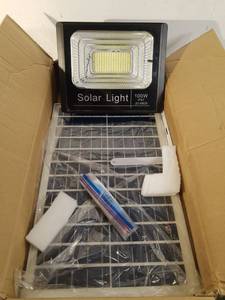 lot 7042 image: Solar powered outdoor light