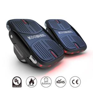lot 7010 image: Koowheel Electric Roller Skate Hover Board with LED Lights