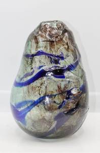 lot 2047 image: Signed Hazelrigg Modern Mid-century Blown Studio Art Glass