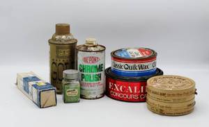 lot 2093 image: Vintage Product Tins
