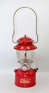 lot 2134 image: Vintage Red Coleman Lantern