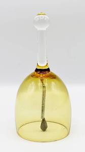 lot 2150 image: Yellow Glass Bell
