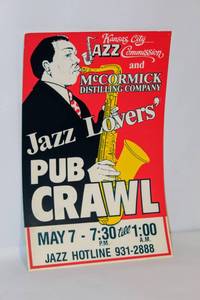 lot 2204 image: Vintage KC Jazz Lovers Pub Crawl Poster