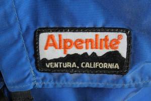 lot 2267 image: Vintage Alpenlite HikingCamping Backpack and New Sierra Club Backpack
