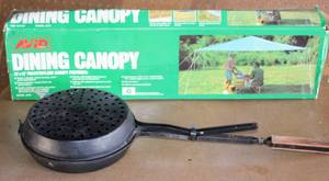 lot 2268 image: 12 x 12 Dining Canopy and Camping Cooker
