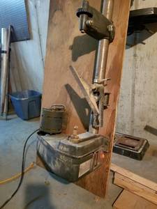 lot 5267 image: GE Sears Craftsman, 12 inch Wood Lathe, Tested and Working