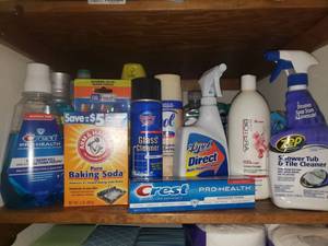 lot 5303 image: Lot Of Cleaning and Hygiene Supplies&nbsp