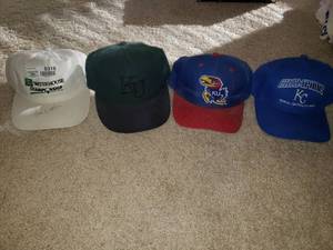 lot 5316 image: Lot of 4 Signed Sports Hats