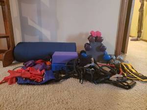 lot 5395 image: Lot of Various Workout Equipment