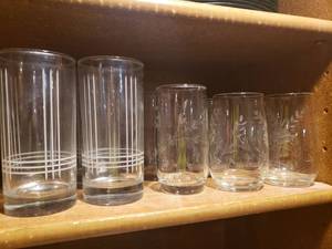 lot 5441 image: Glass Cups