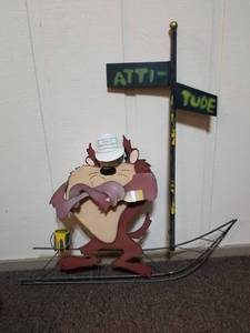 lot 5479 image: Taz Metal Yard Art