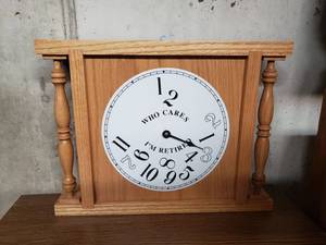 lot 5551 image: Retired Clock