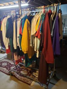 lot 5566 image: Clothes and Rack