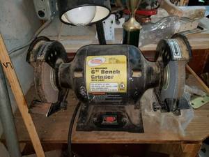 lot 5609 image: 6  Bench Grinder