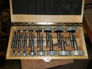 lot 5610 image: 16 PC Forstner Bit Set