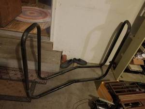 lot 5678 image: Black Framed Bike Rack