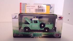 lot 5444 image: Die Cast 1958 Chevrolet Apache Brush Truck Forest Ranger - 164 scale