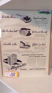 lot 5452 image: Majestic RadioPhonograph Magazine Ads
