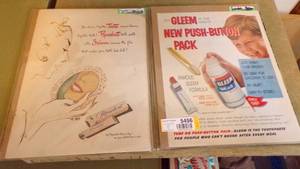 lot 5456 image: Toothpaste Magazine Ads