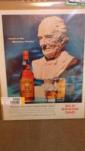lot 5460 image: Old Granddad Bourbon Magazine Ads