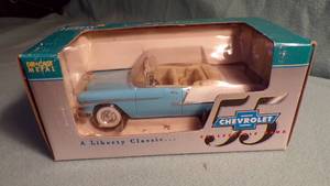 lot 5474 image: 1955 Chevy Convertible Die Cast Bank