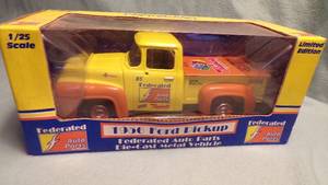 lot 5486 image: 1956 Ford Truck Die Cast Bank